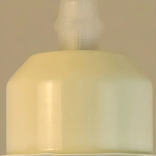 ZOWALA - Beige Flower 3-Light Glass Island Light Image - 8