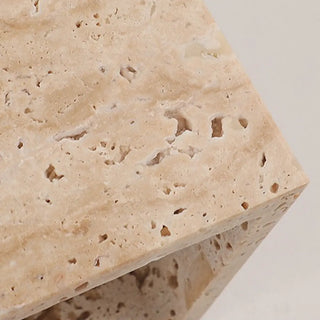 Outdoor Beige Stone Rectangular Up Down Wall Lamp Zawala Image - 19