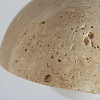 Japanese Swing Arm Bell Wood Stone Bedroom Brown Wall Light Image - 13