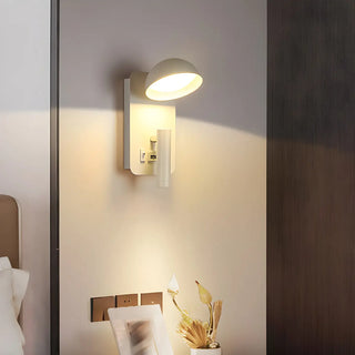 Adjustable Bowl Cylinder 2-Light Bedside Reading Wall Lamp Zawala Image - 13