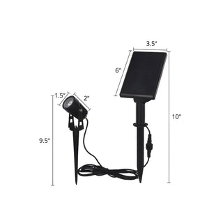 Adjustable Outdoor Ground Light Set Landscape Lighting Zawala #size