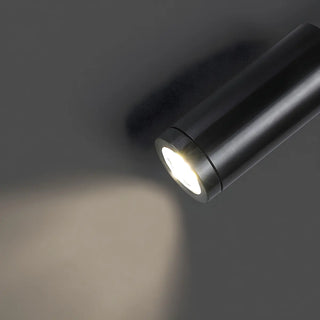 Flex Black Aluminum Bedside Reading Mini LED Wall Light Zawala Image - 8
