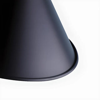 ZOWALA - Grey Cone Minimalist Bedside LED Wall Light Image - 16