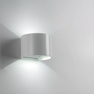 ZOWALA - Modern Black Up Down Outdoor Cube Wall Sconce Image - 10