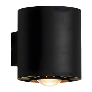 ZOWALA - Black Simple Cylinder Downlight Metal LED Wall Light Image - 6