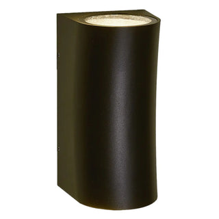 Modish Cylinder Black Exterior Up Down Wall Sconce Zawala Image - 7