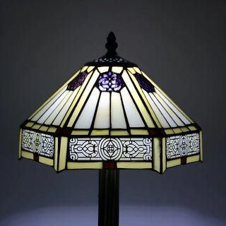 Tiffany Dragonfly Painted Umbrella Glass Table Lamp Zawala Image - 12