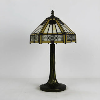 Tiffany Dragonfly Painted Umbrella Glass Table Lamp Zawala Image - 13