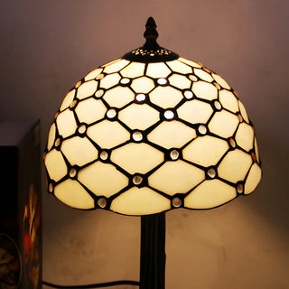 Tiffany Dragonfly Painted Umbrella Glass Table Lamp Zawala Image - 6