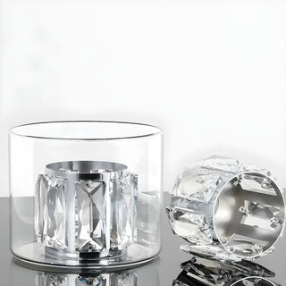 Chic Glass Shade Multi-Light Steel Bath Vanity Light Zawala Image - 16