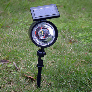Black Lawn Lamp Column Spotlight Landscape Lighting Zawala Image - 1
