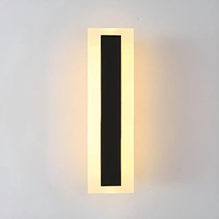 ZOWALA - Fashion Black Linear Metal LED Ambient Wall Lights Image - 7