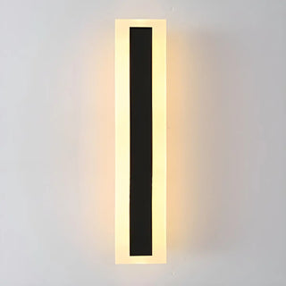 ZOWALA - Fashion Black Linear Metal LED Ambient Wall Lights Image - 8