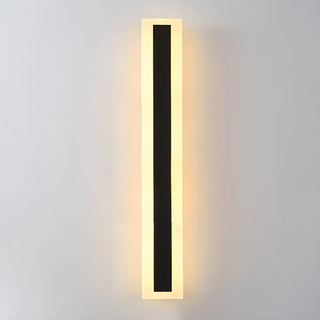 ZOWALA - Fashion Black Linear Metal LED Ambient Wall Lights Image - 9
