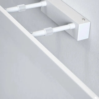 Black Modern Rectangular LED Bathroom Vanity Light Zawala Image - 12