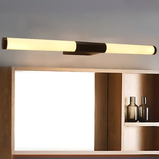ZOWALA - Modern Black and White Cylinder LED Vanity Light Image - 4
