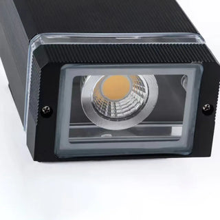 Black Fashion Rectangular Metal Bi-pin Wall light Zawala Image - 12