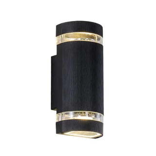Black Fashion Rectangular Metal Bi-pin Wall light Zawala Image - 7