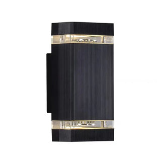 Black Fashion Rectangular Metal Bi-pin Wall light Zawala Image - 9