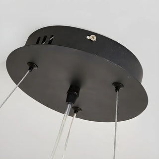 ZOWALA - Blue Planet Spaceman Glass LED Kids Room Chandelier Image - 12