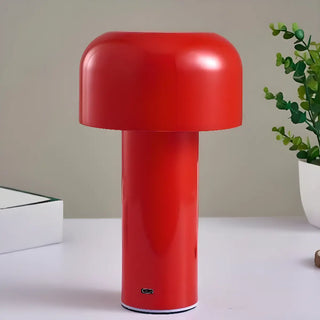 ZOWALA - Modern Design Stylish Bold Unique Red Table Lamp Image - 1
