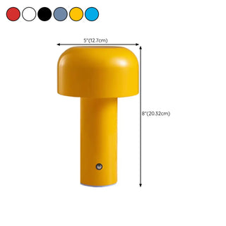 ZOWALA - Modern Design Stylish Bold Unique Red Table Lamp #size