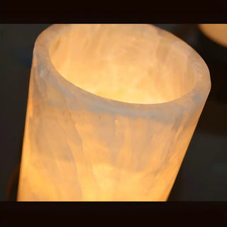 ZOWALA - Wheel Cylinder Wood Living Room Farmhouse Chandelier Image - 6