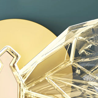 Elegant Crystal Butterfly Metal Base Decor Table Lamp Zawala Image - 6