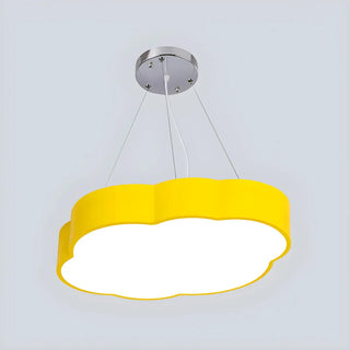 Cartoon Cloud Acrylic Kids Room Blue LED Chandelier Zawala Image - 4