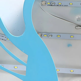 Cartoon Blue Jellyfish LED Flush Mount Ceiling Light Zawala Image - 7