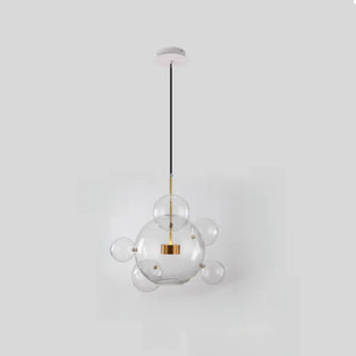 Casual LED Light Fixture with Translucent Glass Ball Pendant and Subdued Light via Cord Zawala Image - 7