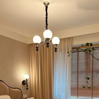 ZOWALA - Modern Globe Chandelier for Living Room Lighting Image - 2