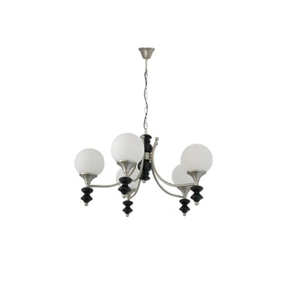 ZOWALA - Modern Globe Chandelier for Living Room Lighting Image - 7