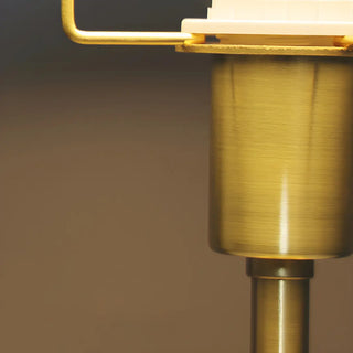 Modern White Glass Dome Table Lamp with Touch Switch Zawala Image - 7