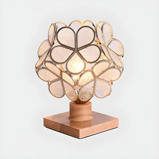 Elegant Pink Flower Ball Glass Decorative Table Lamp Zawala Image - 12