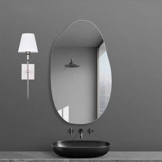 ZOWALA - Modern White Fabric Cylinder Bathroom Vanity Light Image - 4