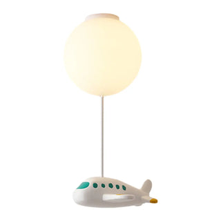 Child Room Balloon Airplane Flush Mount Ceiling Light Zawala Image - 10