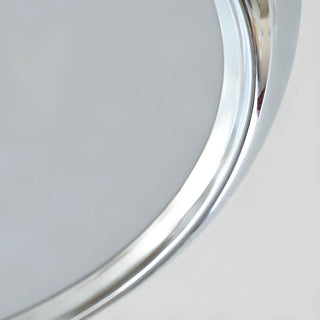 ZOWALA - Kitchen Barn Chrome Semi-Flush Mount Ceiling Light Image - 7