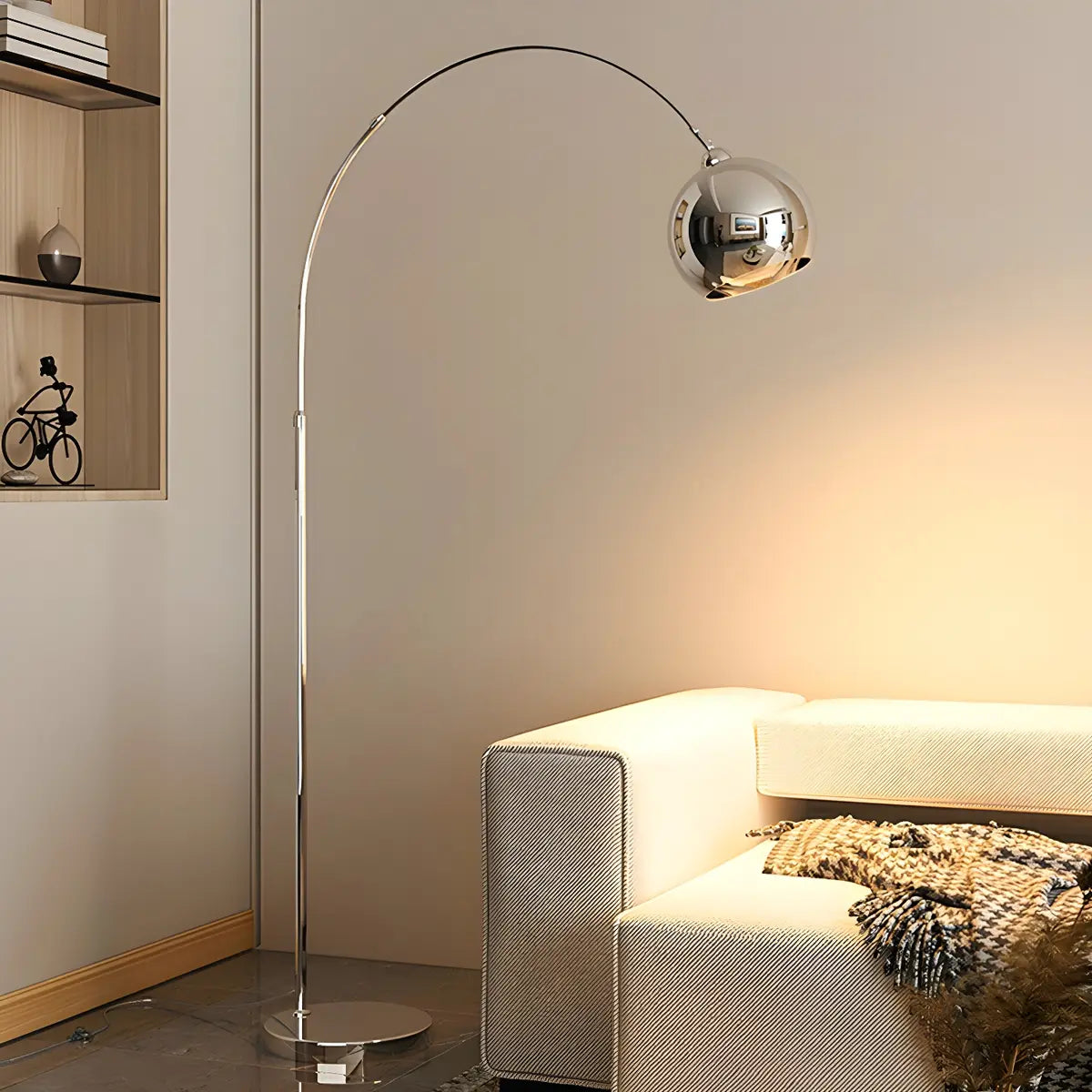 Arc Dome Adjustable Floor Lamp