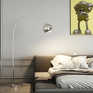 ZOWALA - Chrome Dome Adjustable Arc Floor Lamp Image - 14