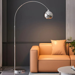 ZOWALA - Chrome Dome Adjustable Arc Floor Lamp Image - 15
