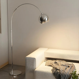 ZOWALA - Chrome Dome Adjustable Arc Floor Lamp Image - 17