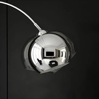 ZOWALA - Chrome Dome Adjustable Arc Floor Lamp Image - 7