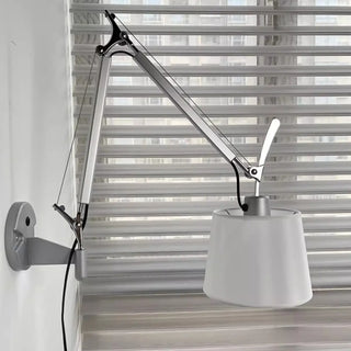 Adjustable Contemporary Chrome Swing Arm Wall Sconce Zawala Image - 20