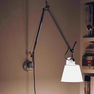 Adjustable Contemporary Chrome Swing Arm Wall Sconce Zawala Image - 6