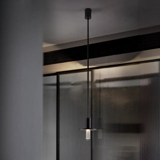 ZOWALA - Classic 1 Light Bi-pin Geometric Ceiling Light with Plexiglass Shade Pendant Lights Image - 1