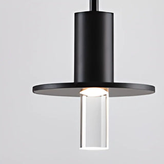 ZOWALA - Classic 1 Light Bi-pin Geometric Ceiling Light with Plexiglass Shade Pendant Lights Image - 5