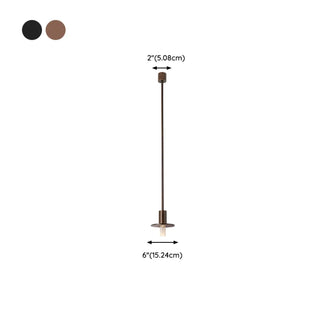 ZOWALA - Classic 1 Light Bi-pin Geometric Ceiling Light with Plexiglass Shade Pendant Lights #size