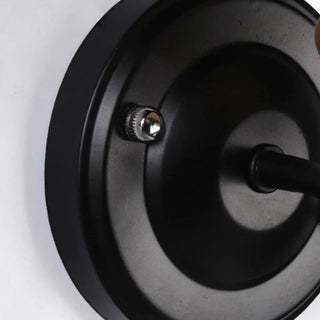 Classic Fabric Shade Black Metal Bedroom Wall Light Zawala Image - 25