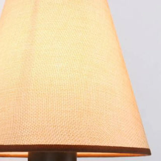 Classic Fabric Shade Black Metal Bedroom Wall Light Zawala Image - 26